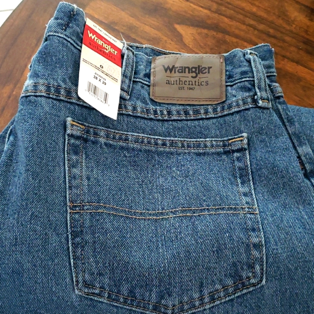 Mens Authentic Wrangler Jeans